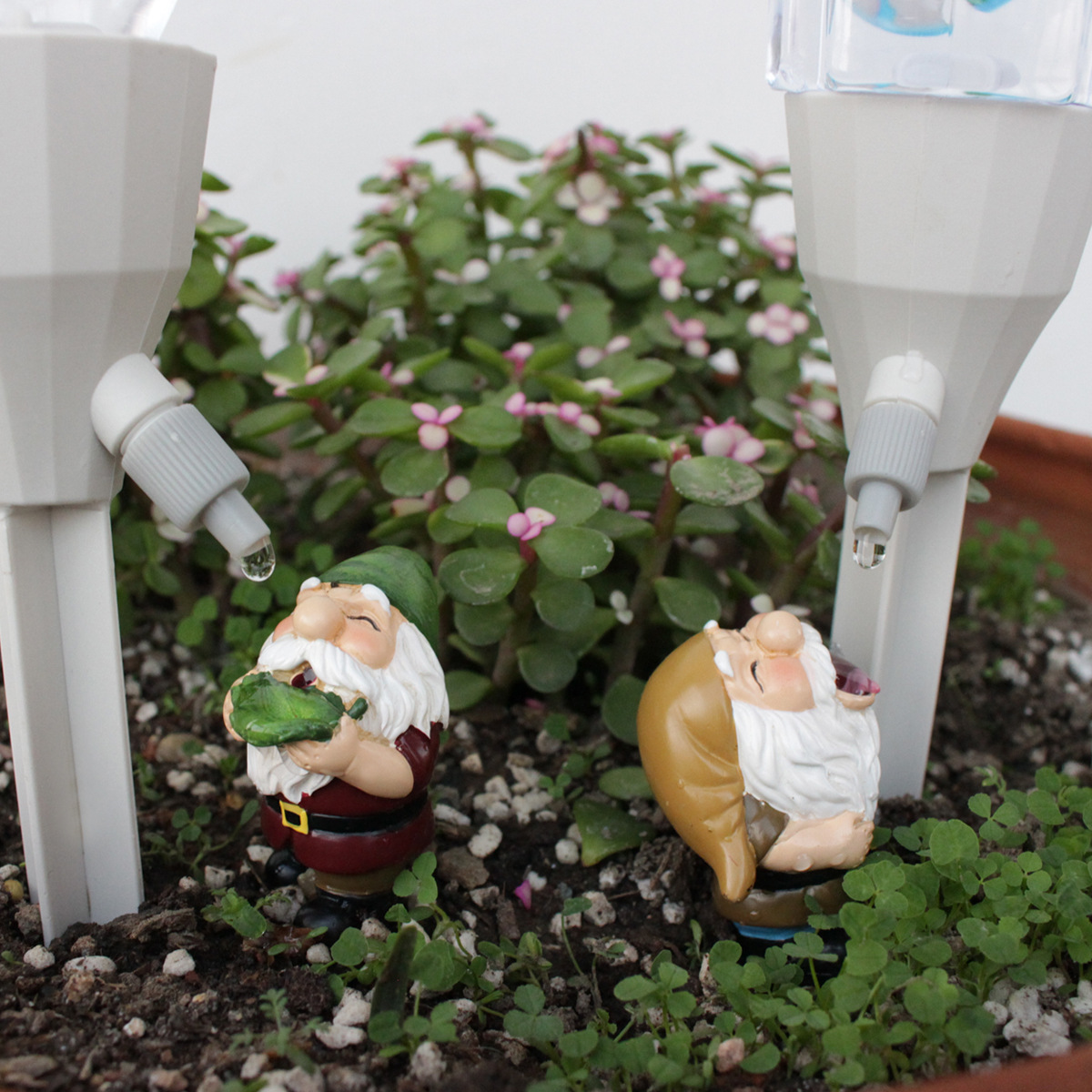 Smart Garden Watering Can - 2 ensembles d'arrosoirs automatiques Gnome-arrosoir de