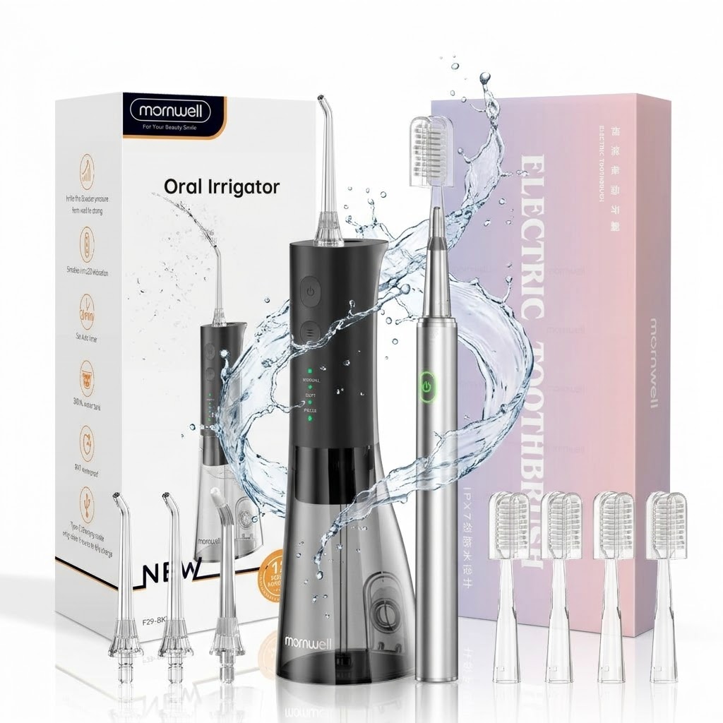 Smart Garden Watering System - Hydropulseur avec brosse à dents électrique,