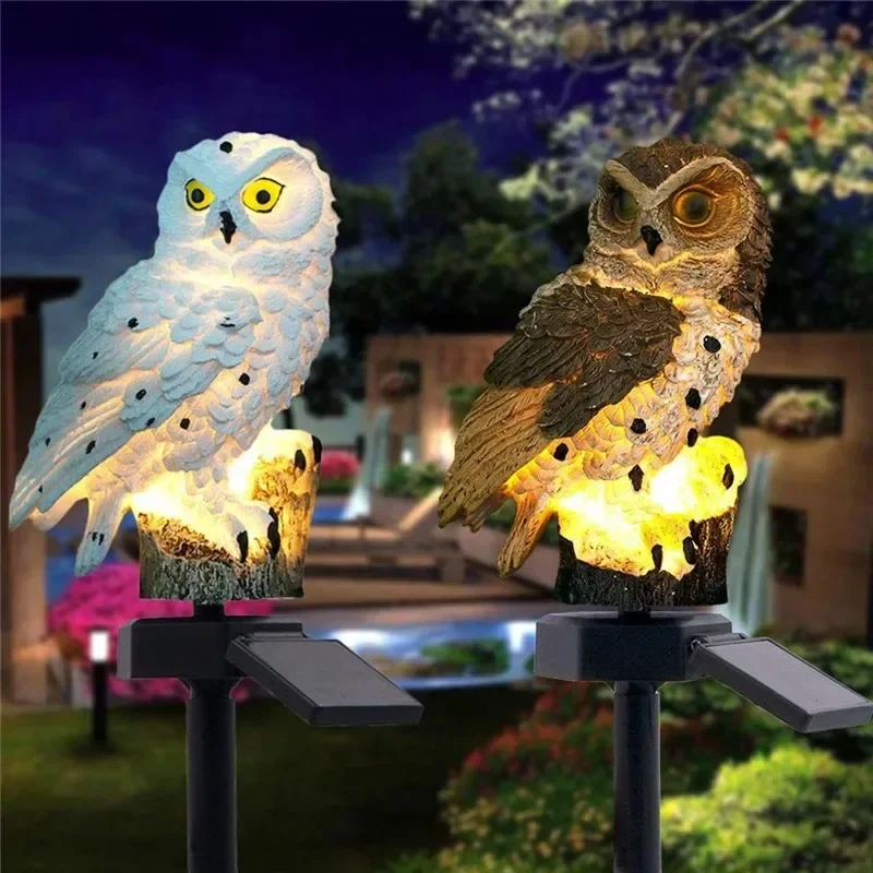 Statue de hibou solaire, lumiè - Smart Garden Ornaments avis et prix