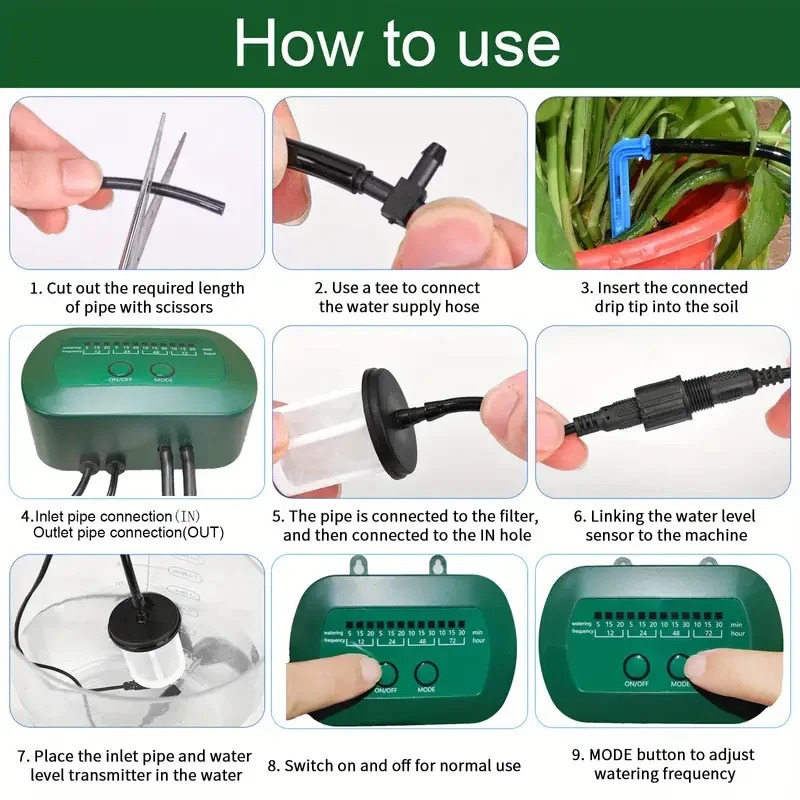 Kit d'irrigation solaire Intel - Smart Garden Accessories avis et prix