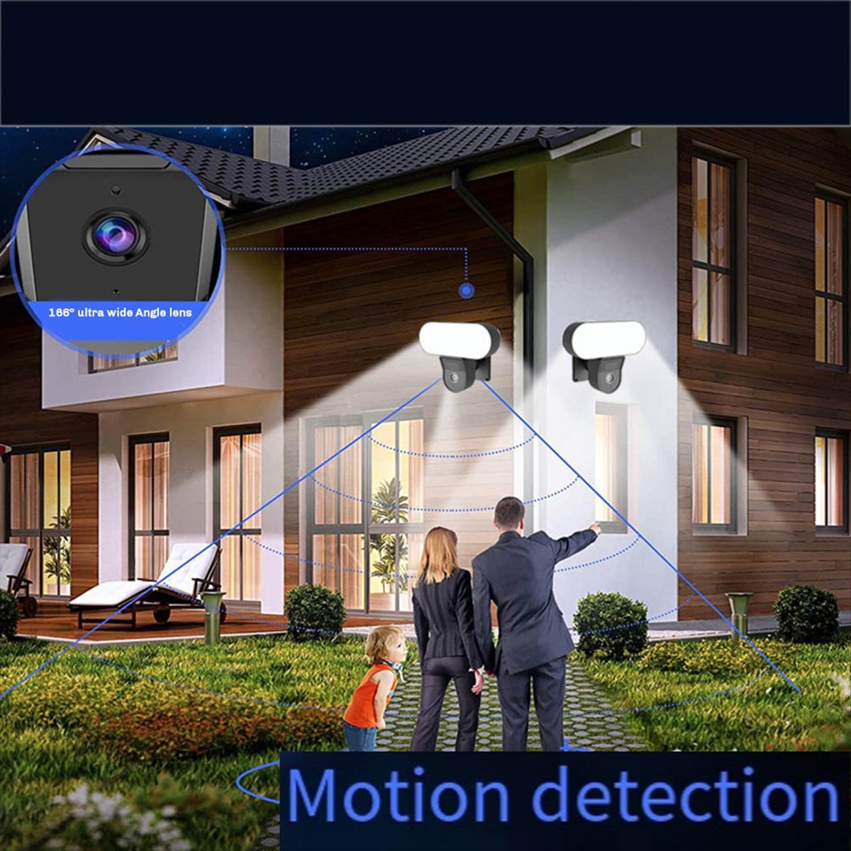 Caméra WiFi Tuya A43M, lampe m - Smart Garden Accessories avis et prix