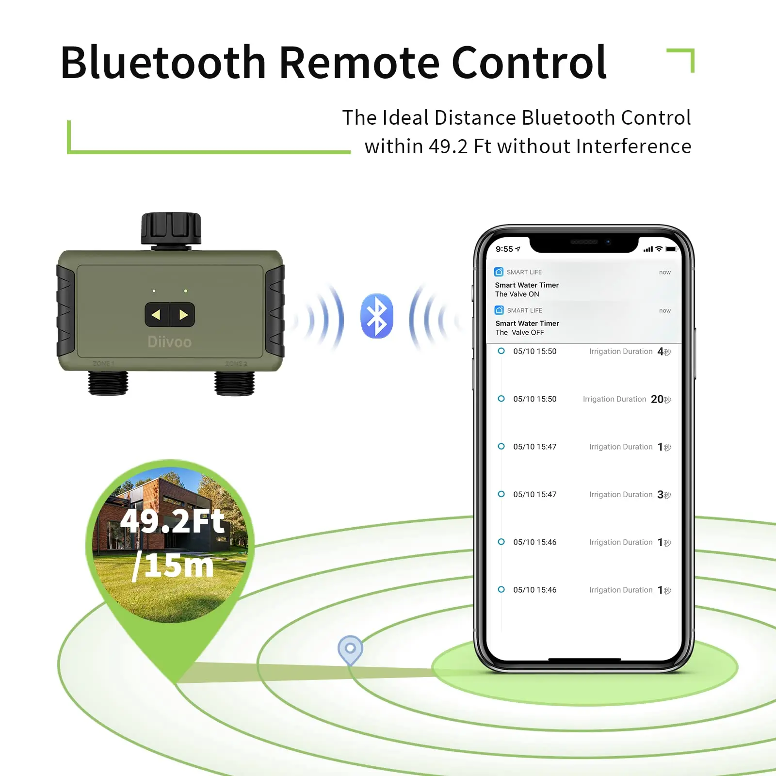 Arroseur programmable Diivoo p - Smart Garden Watering Can avis et prix