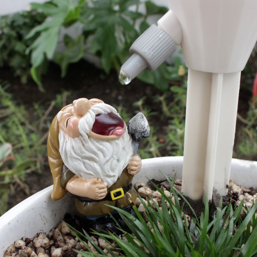 Gnome en résine auto-arrosant, - Smart Garden Watering Can avis et prix